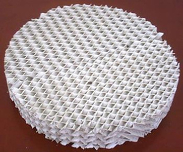 Ceramic Packing for LCD Panel Material Processing Systems